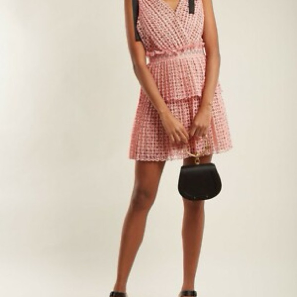 Chic Pink Sleeveless Dress